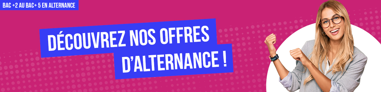 Découvrez nos offres d'alternance